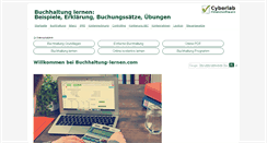 Desktop Screenshot of buchhaltung-lernen.com