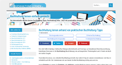 Desktop Screenshot of buchhaltung-lernen.de